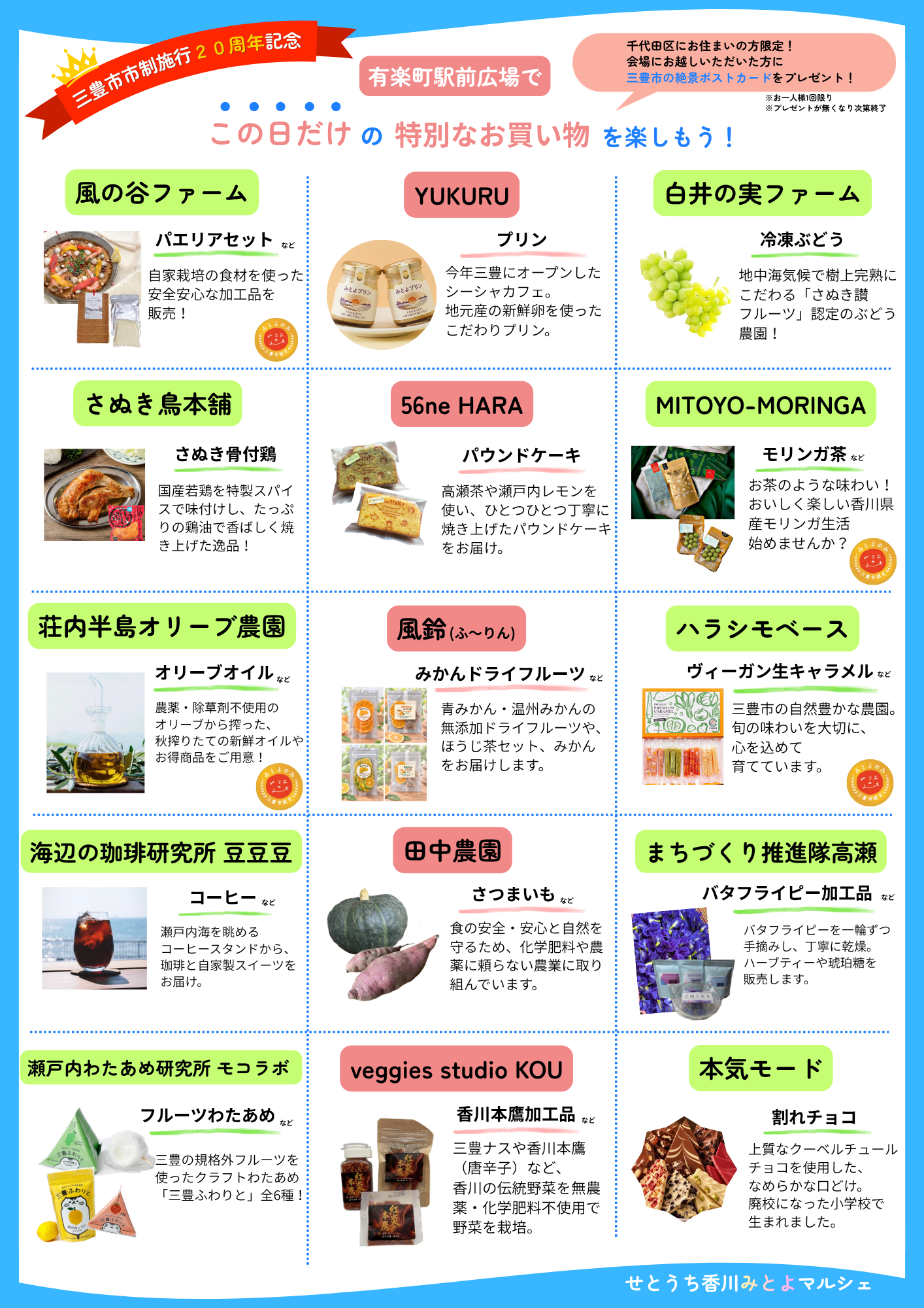 せとうち香川みとよマルシェチラシ裏