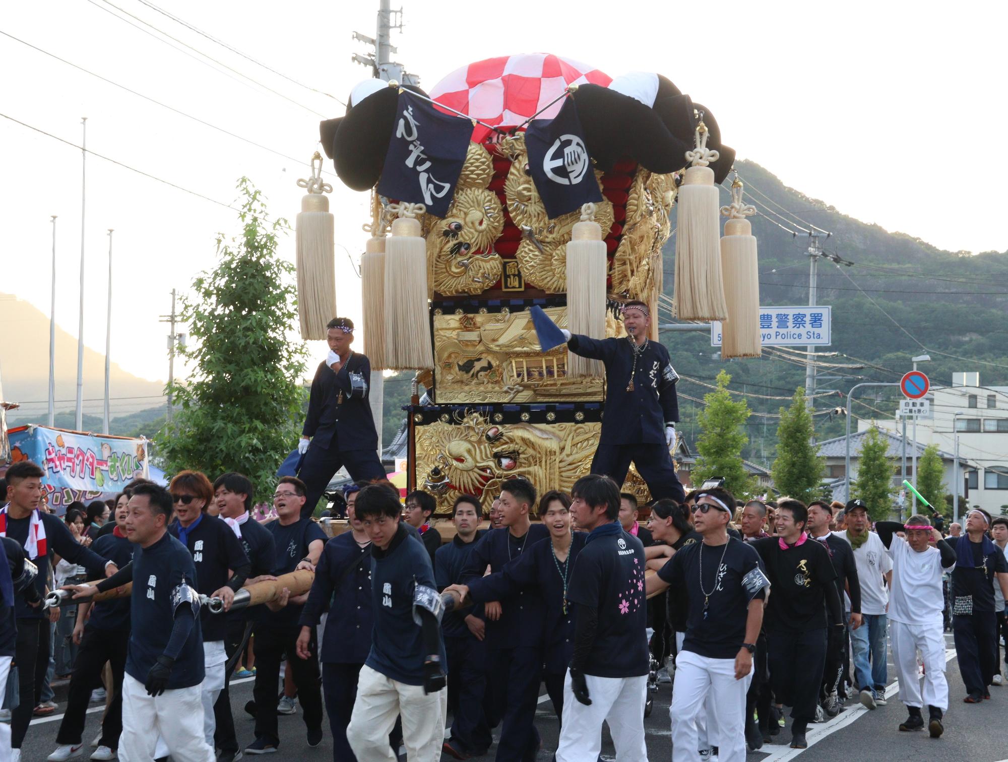 眉山太鼓台