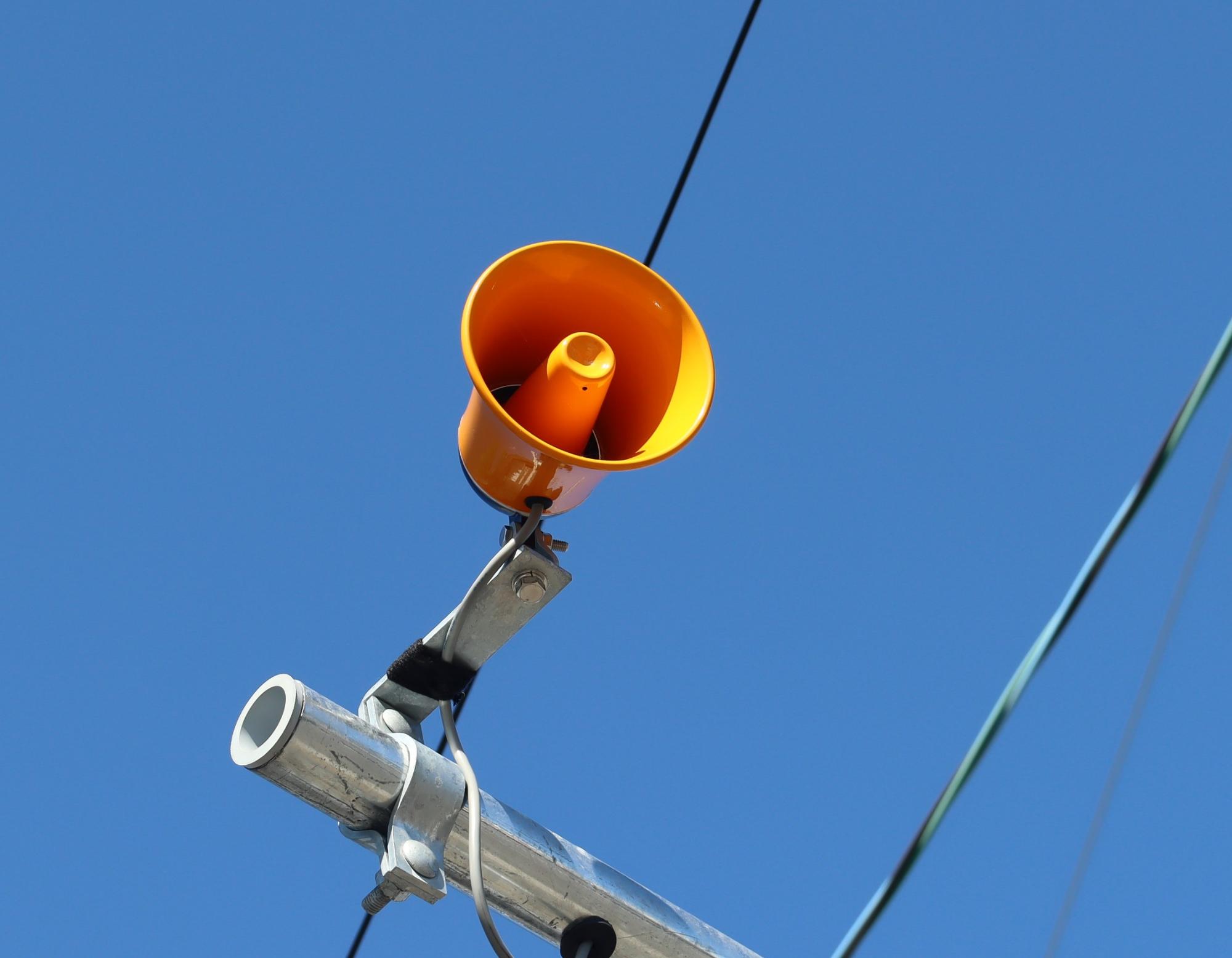 音のなる信号機