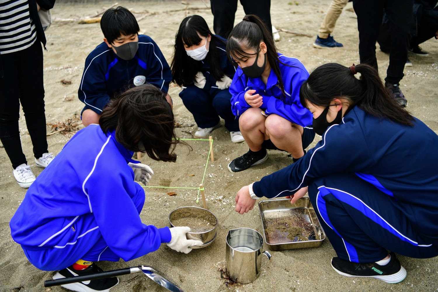 清掃活動の様子