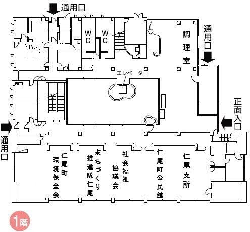 1階平面図