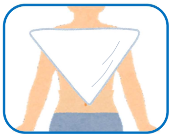 仮_三角巾使用方法