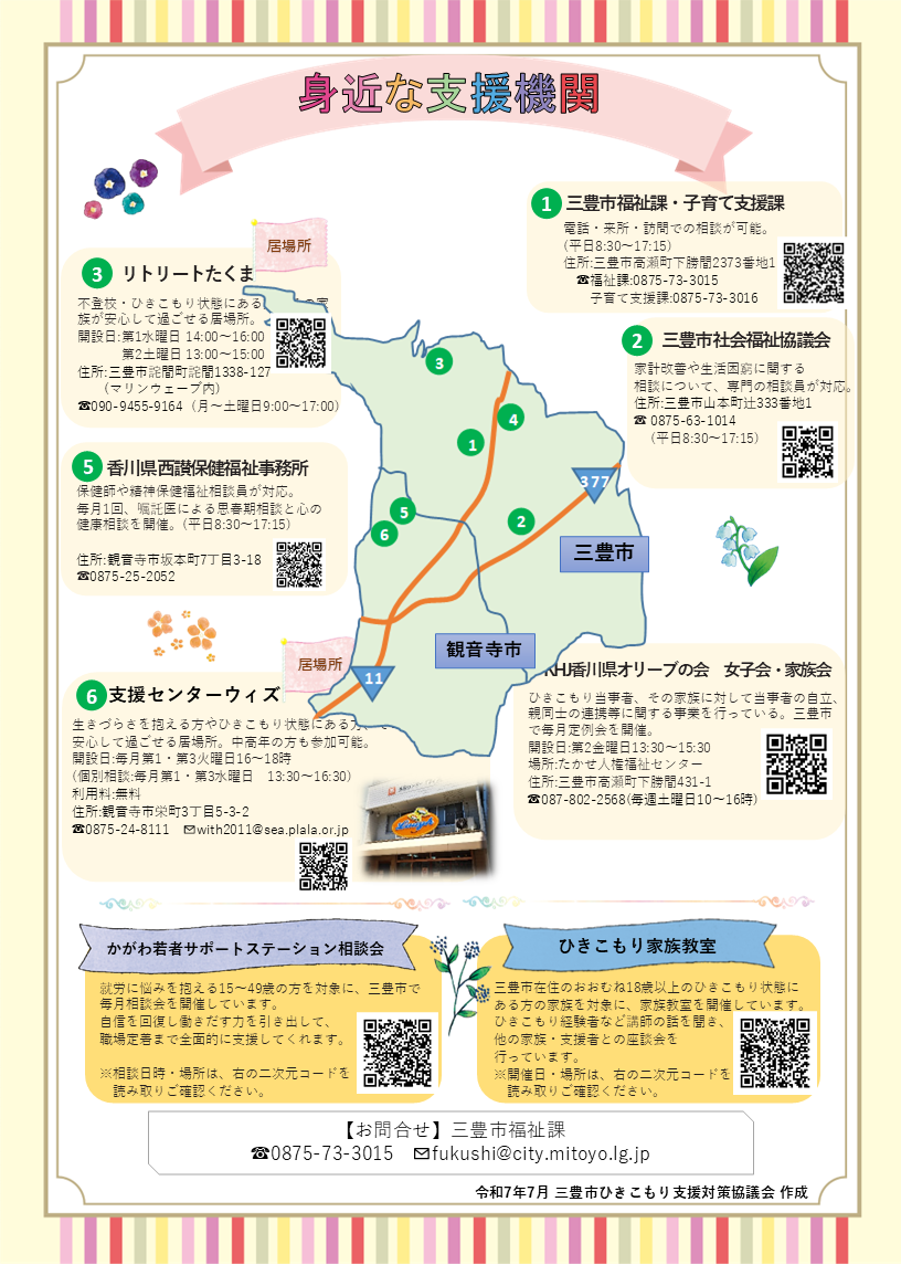 チラシ裏面