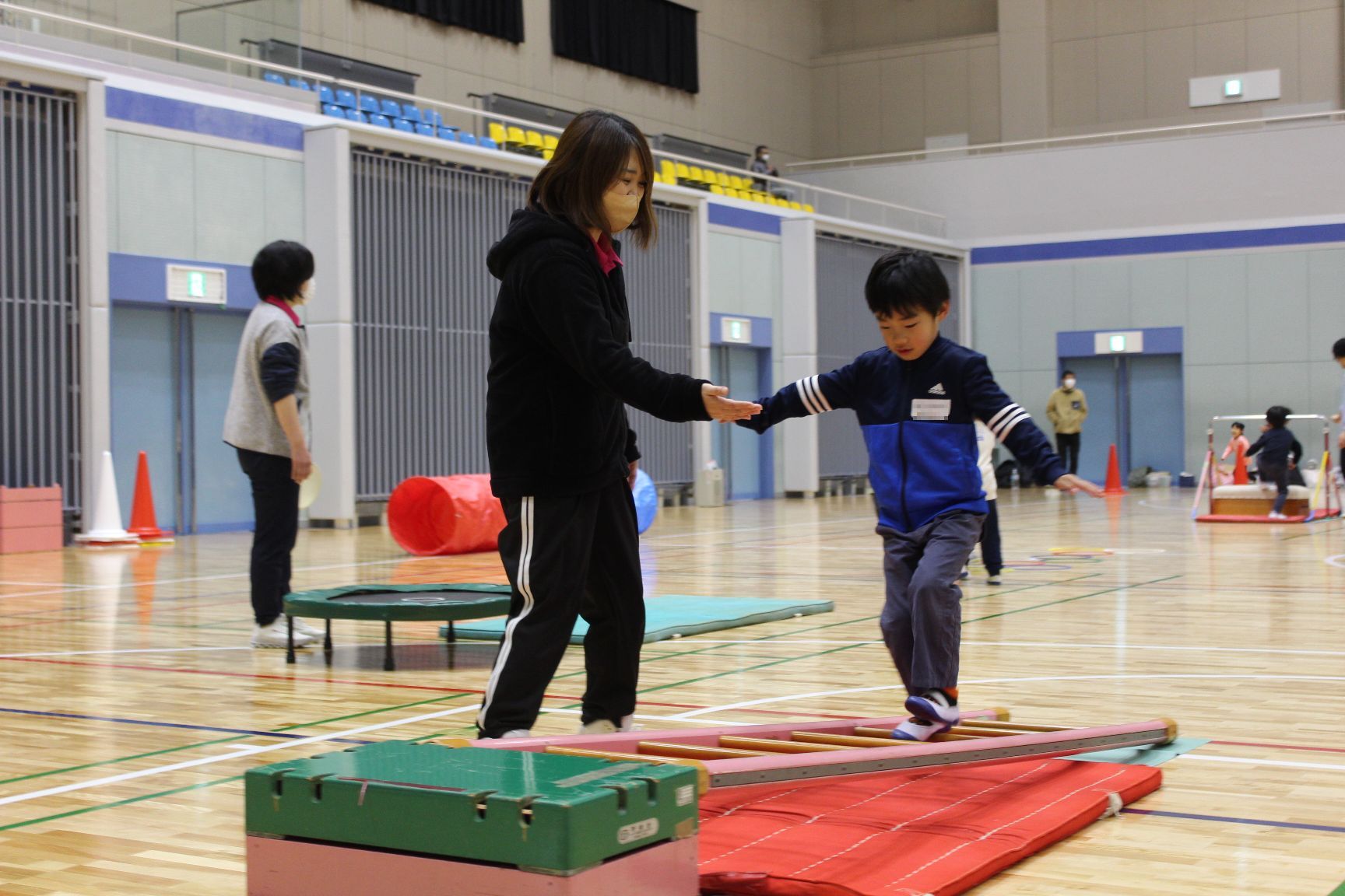 サーキット遊び はしご渡り