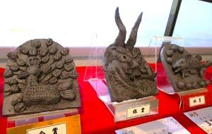 第10回子ども陶芸大会展示風景