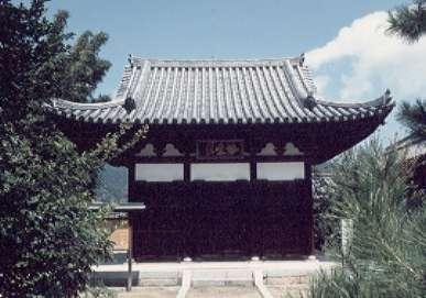 常徳寺の周りにあるソテツと常徳寺の門が写っている写真