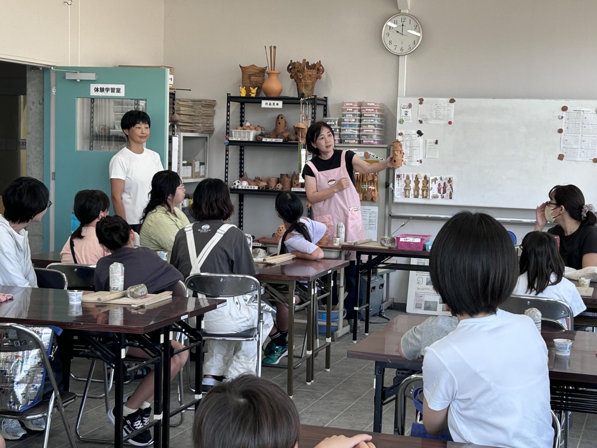 説明の様子