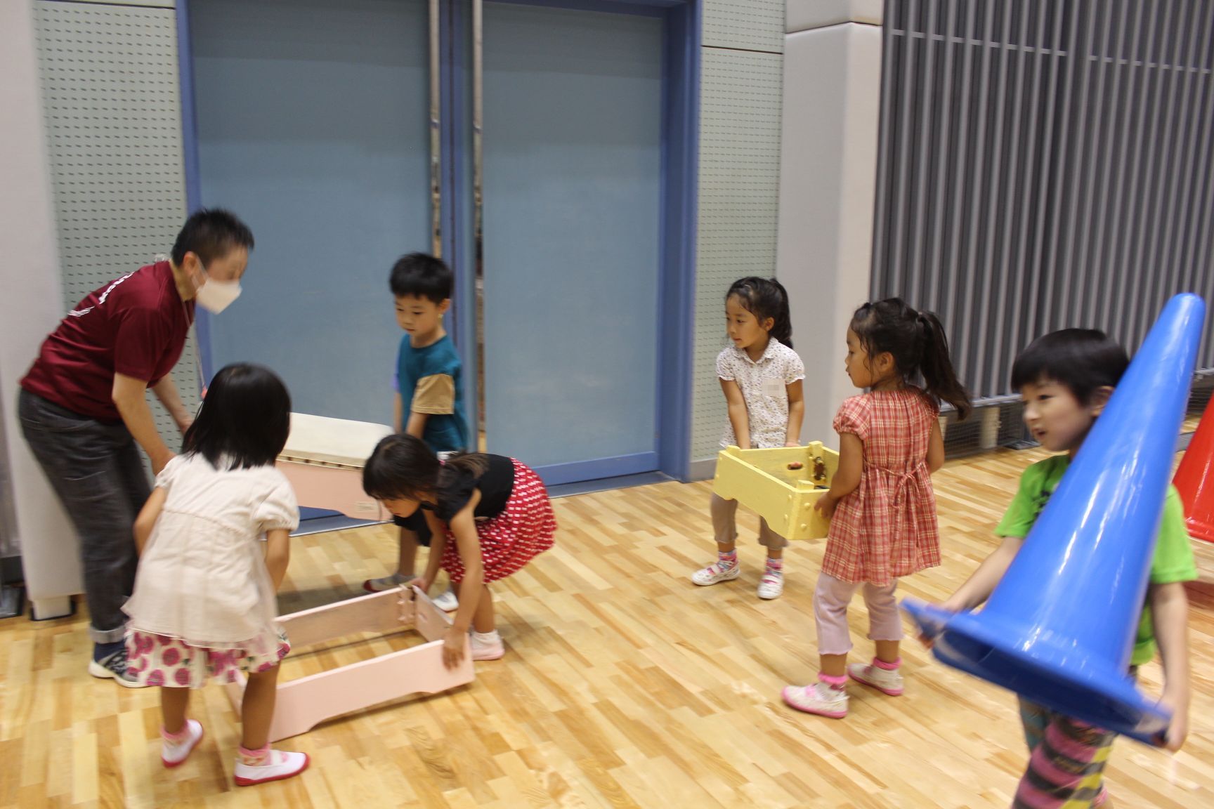 みんなでかたづけ
