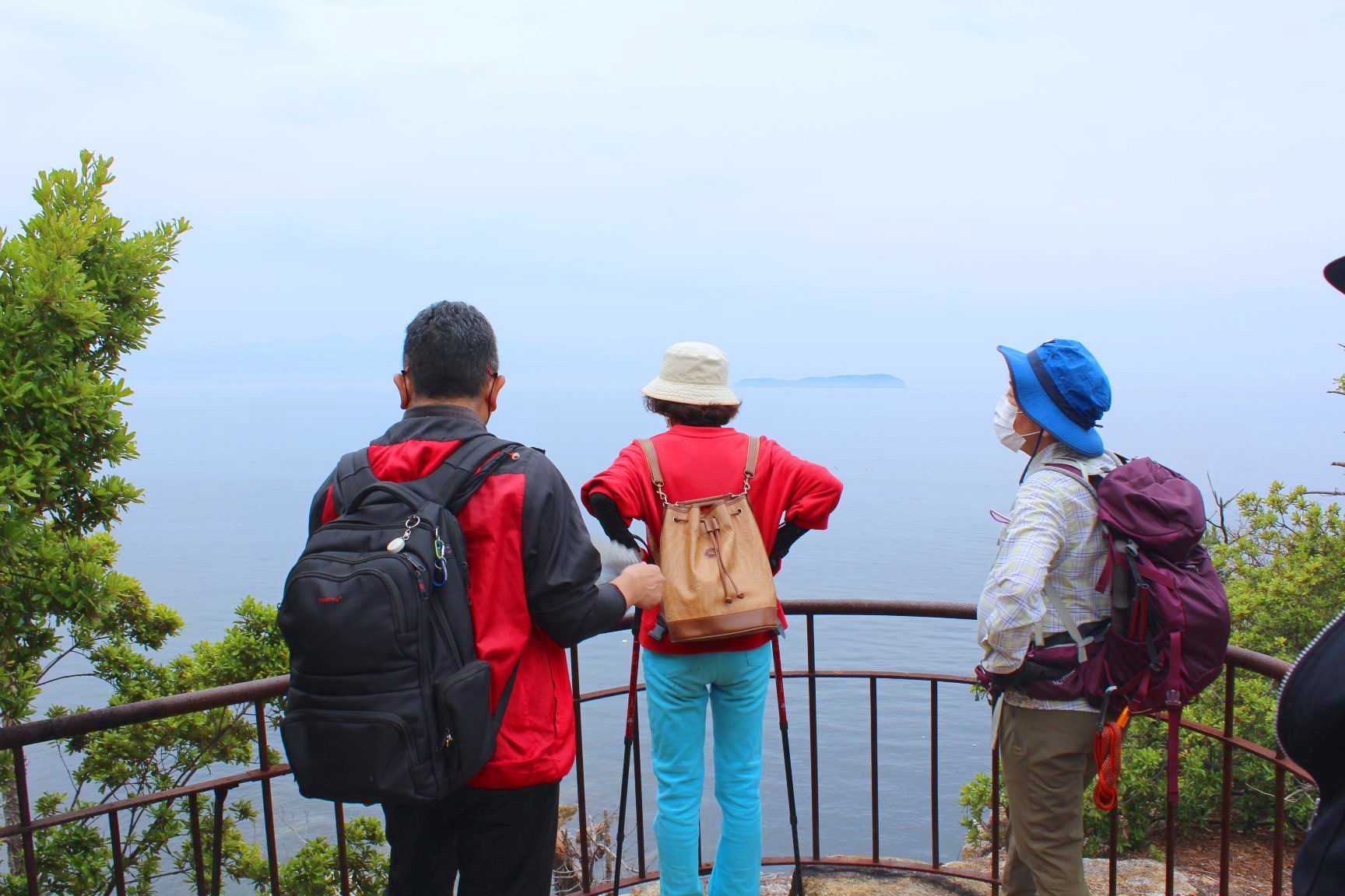 展望台から見えるほかの島