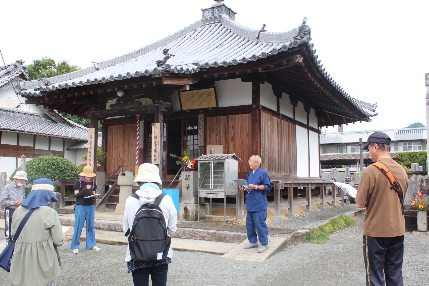 住職の説明