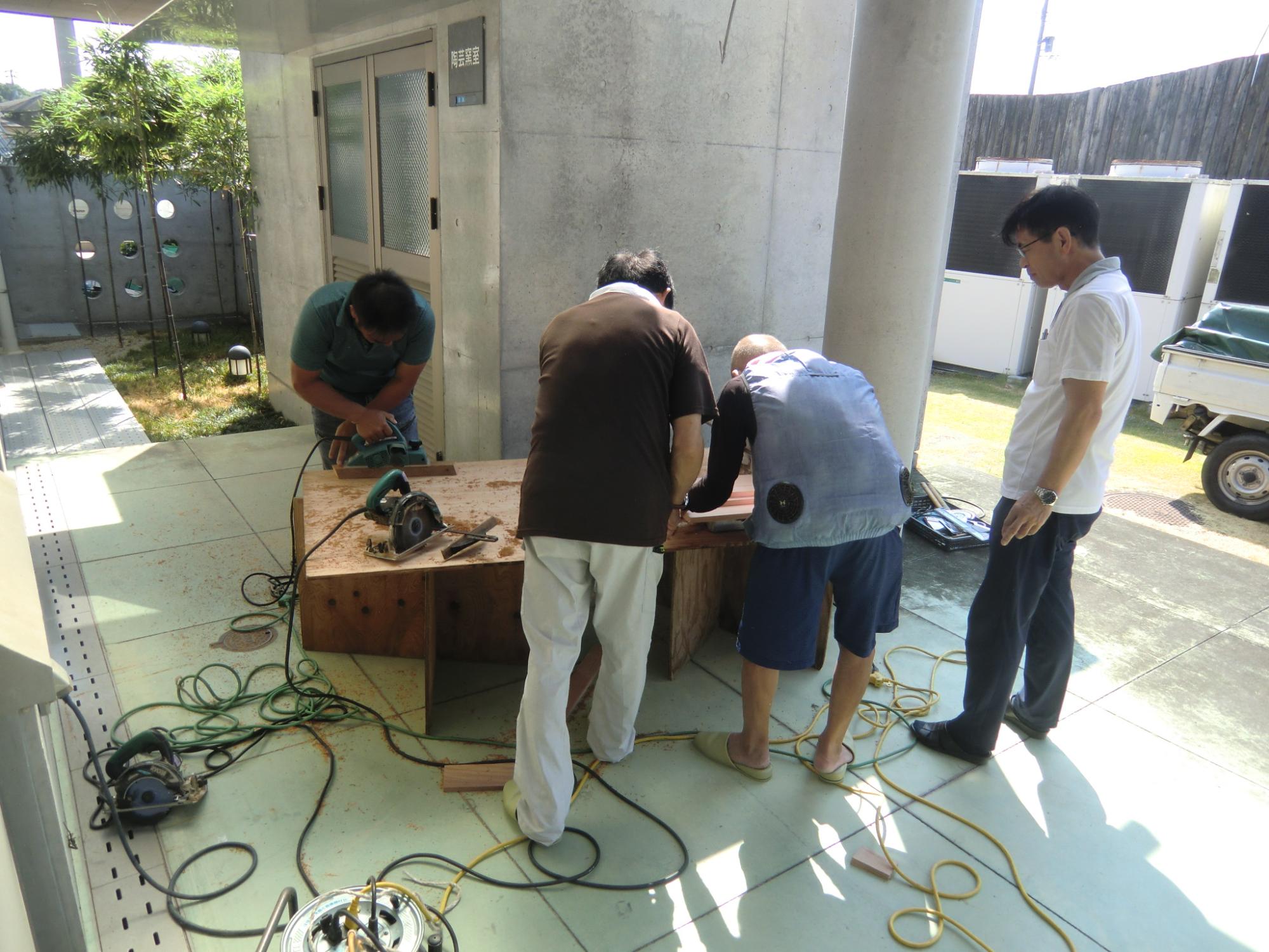 作業様子