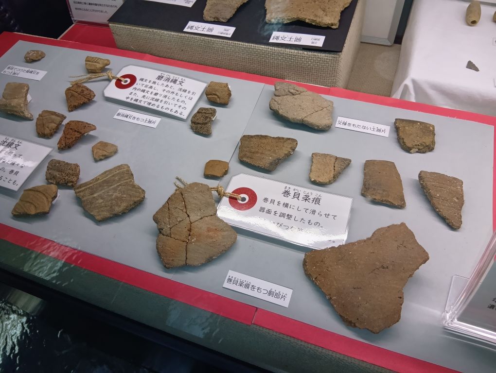 発掘調査速報展 展示一部