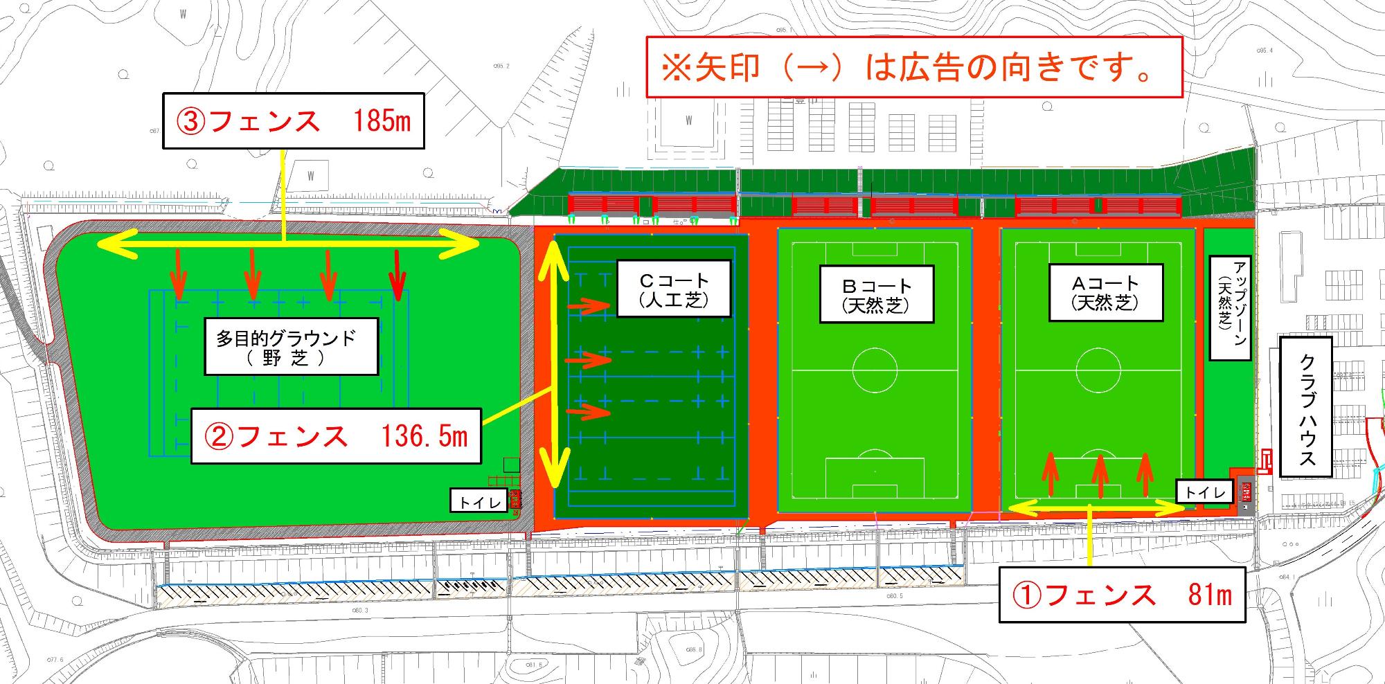 広告掲出場所について