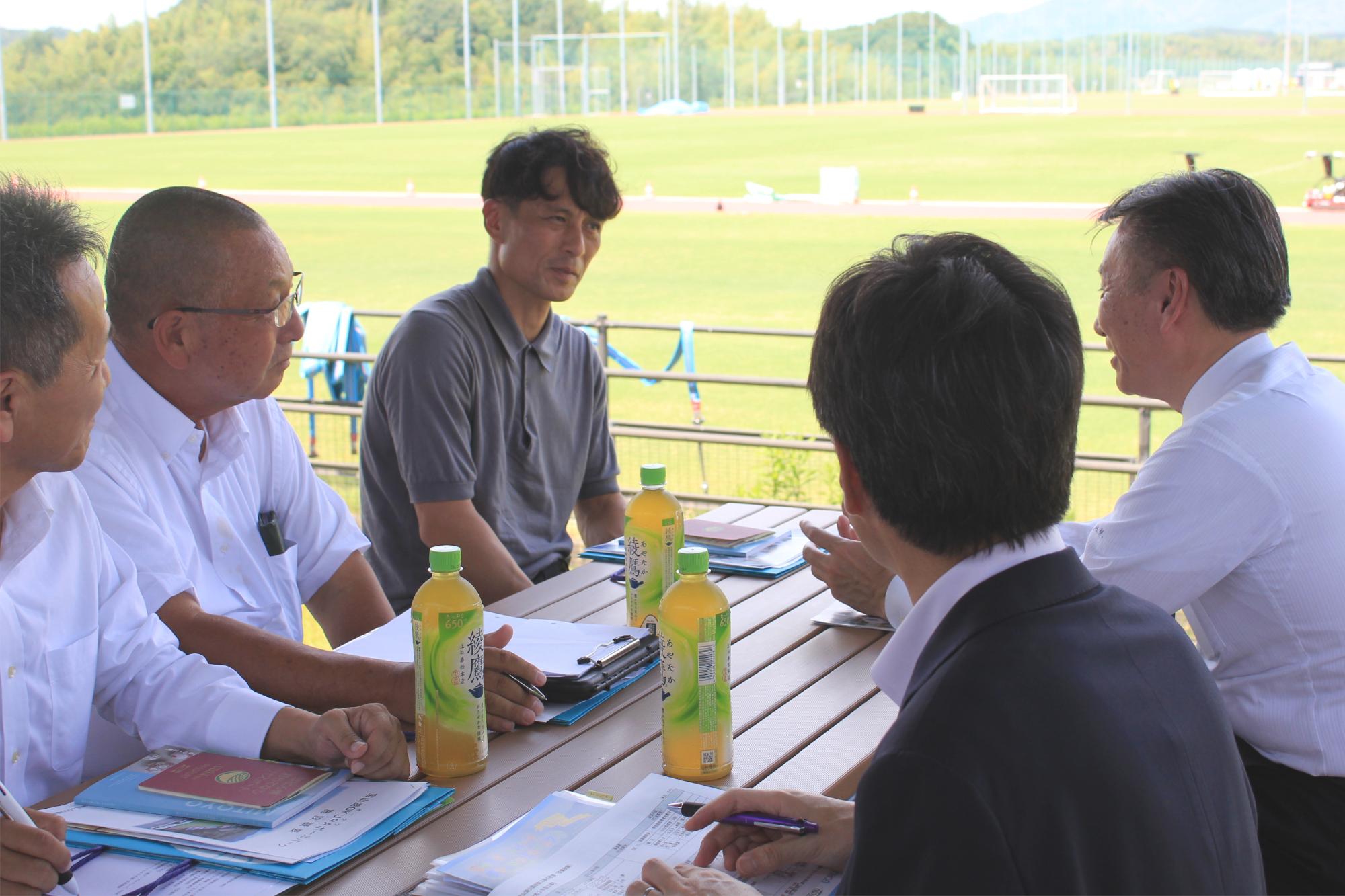 サッカー協会宮本会長