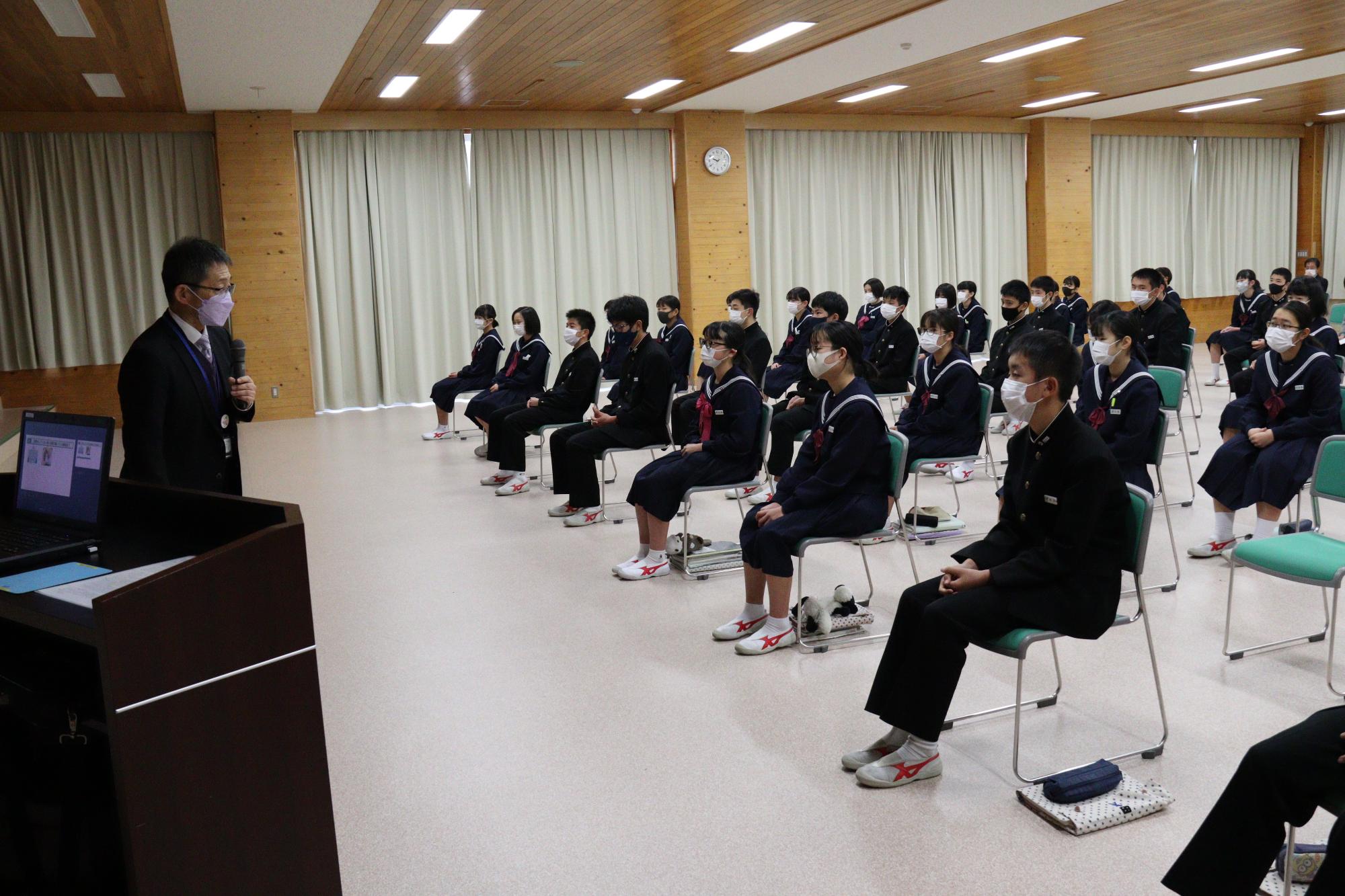 夜間中学に関する授業