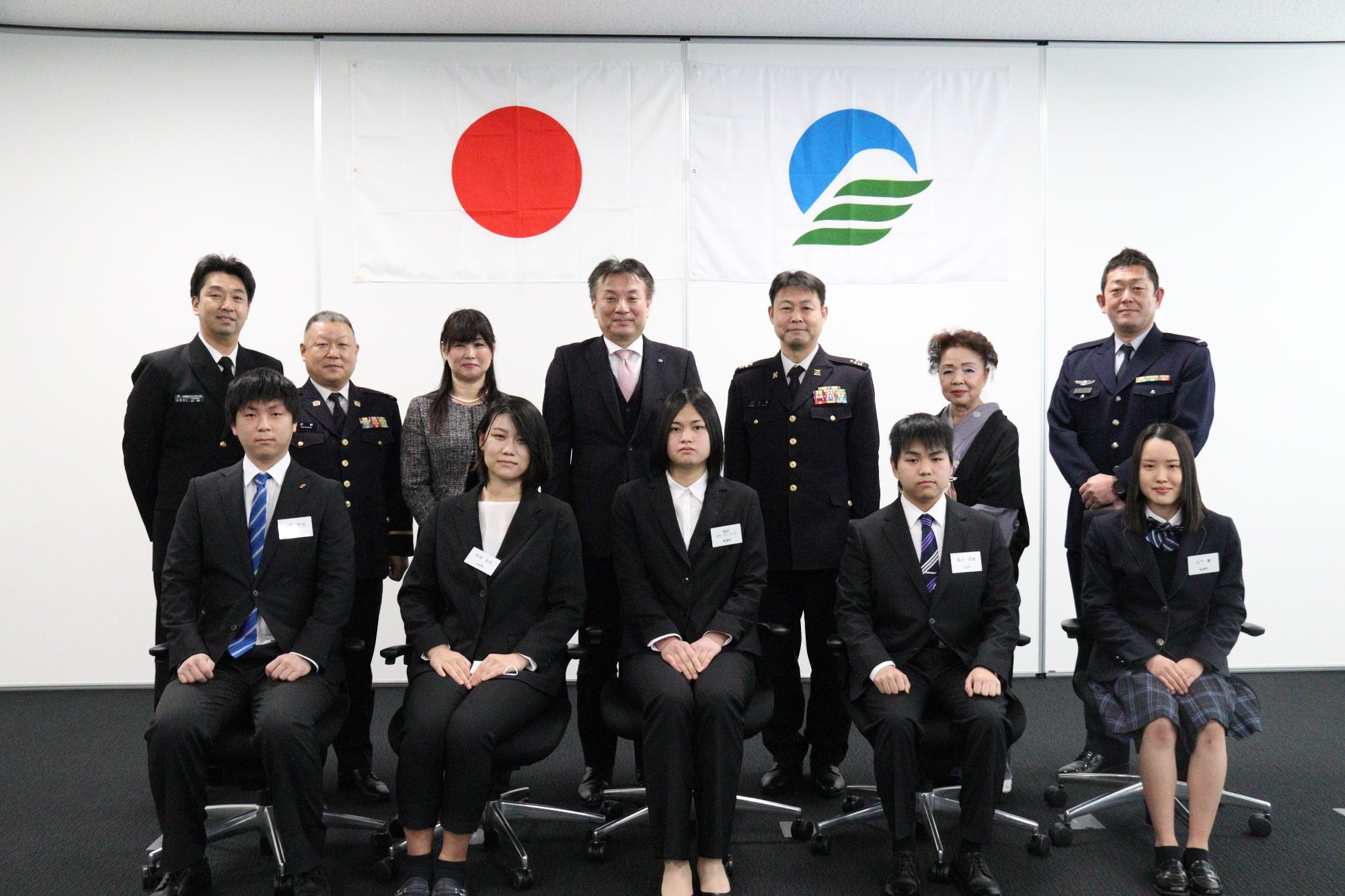 自衛隊入隊予定者激励会