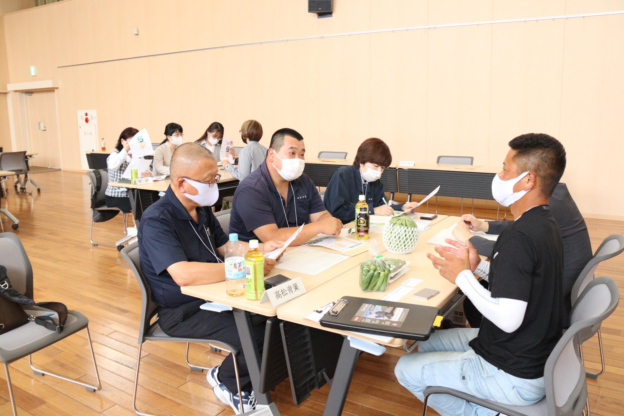 みとよ農水産物商談会