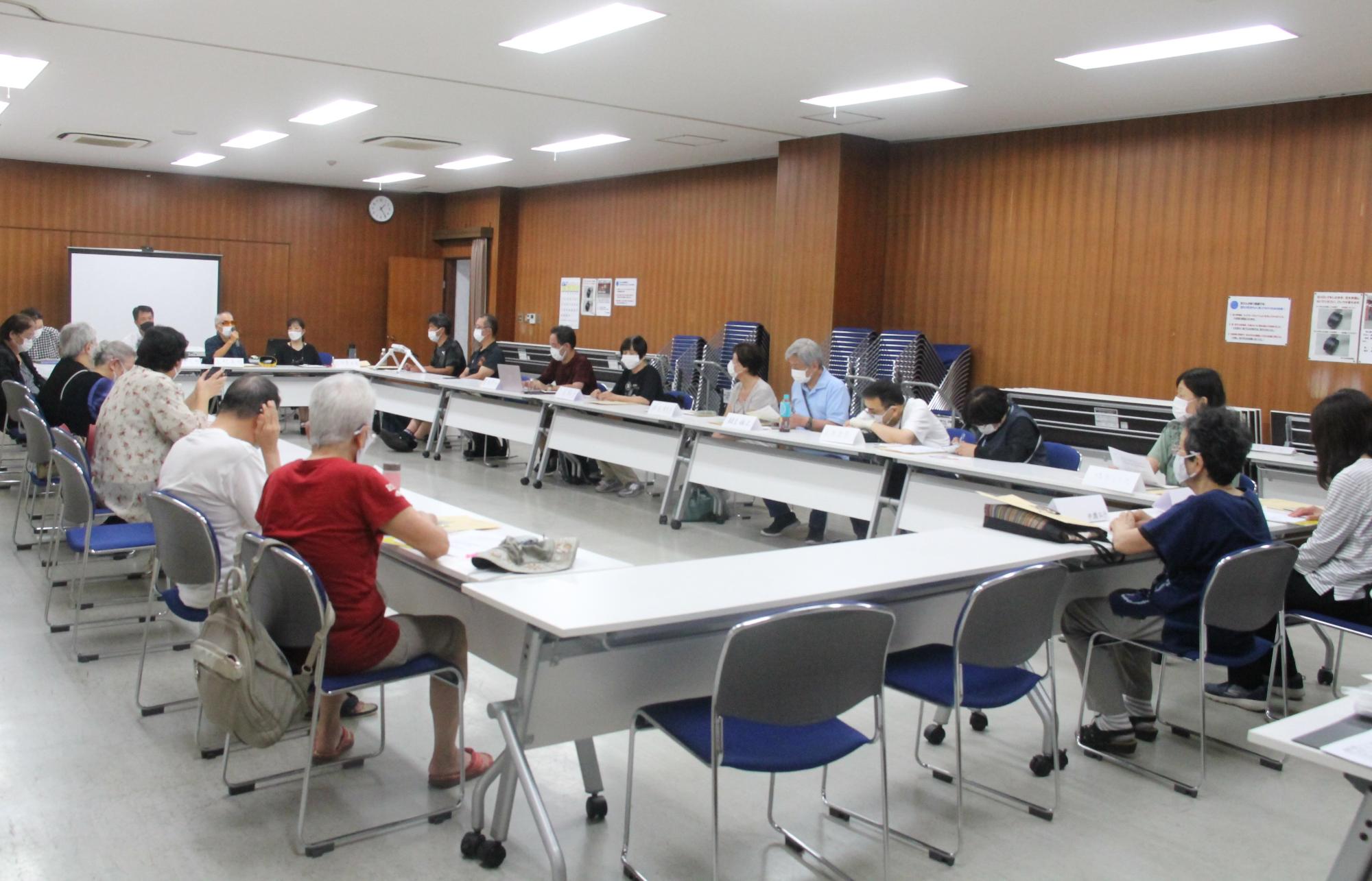 視覚障がい者支援センターひかりの8月交流会