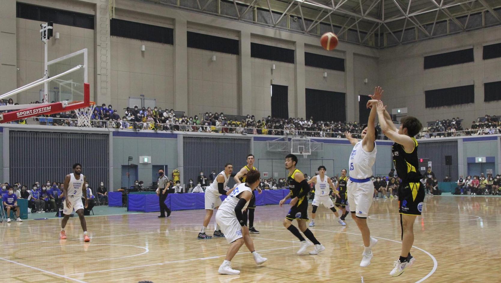 香川ファイブアローズの選手のシュート