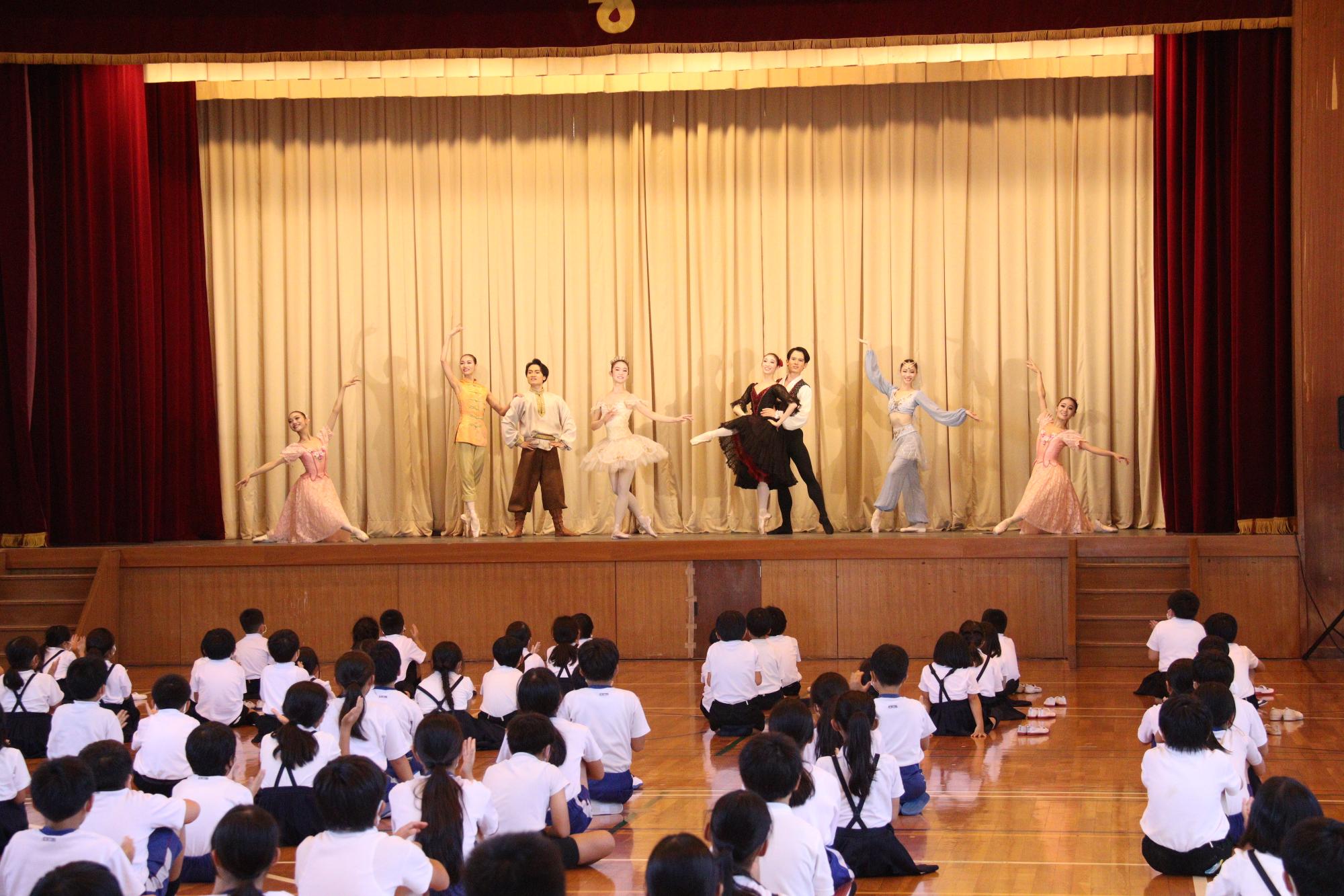 バレエの公演