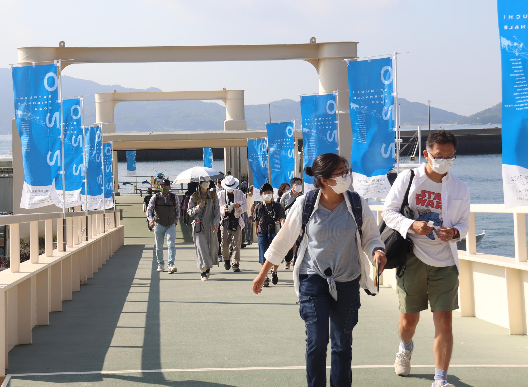 多くの方が来場