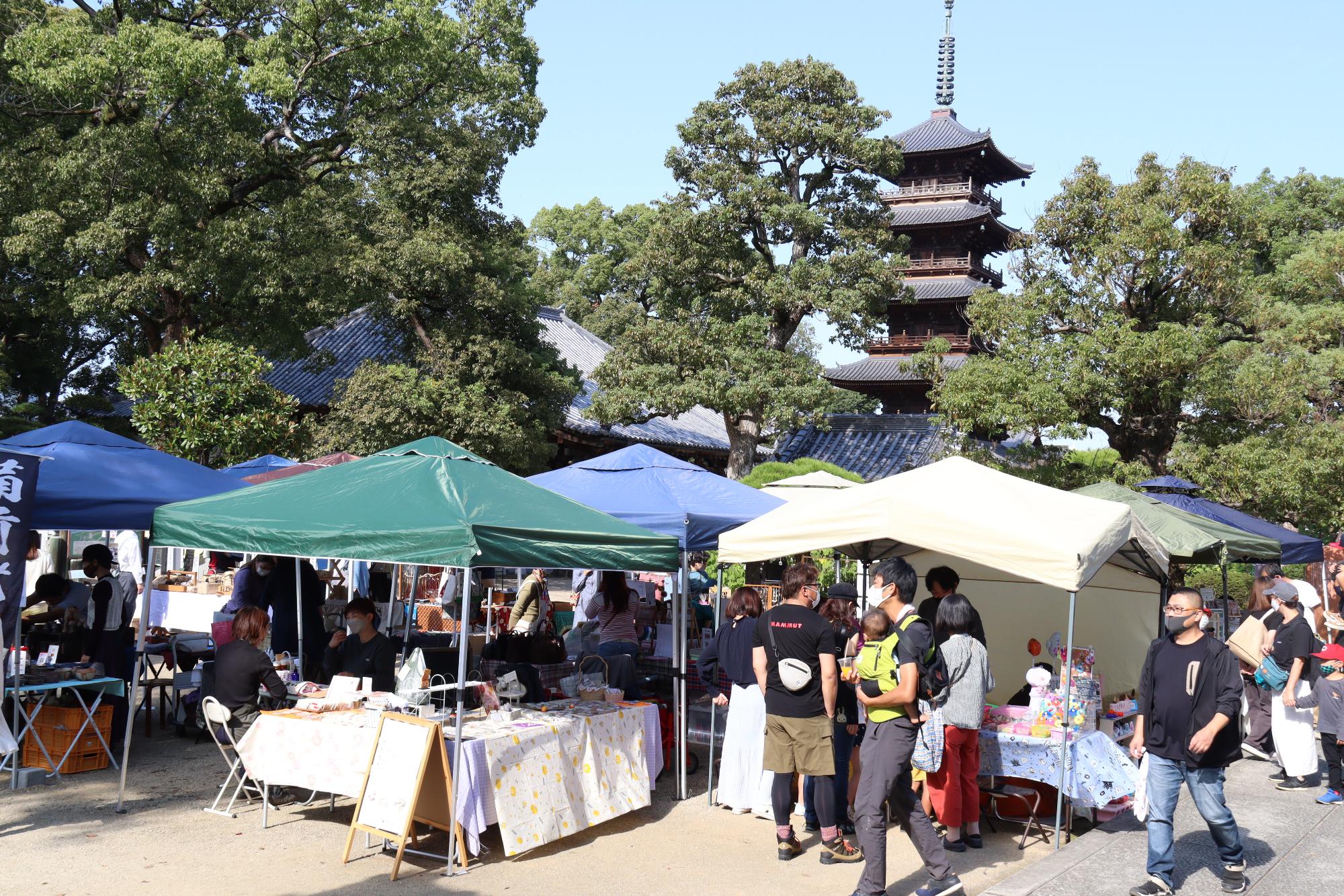 手しごと市in本山寺