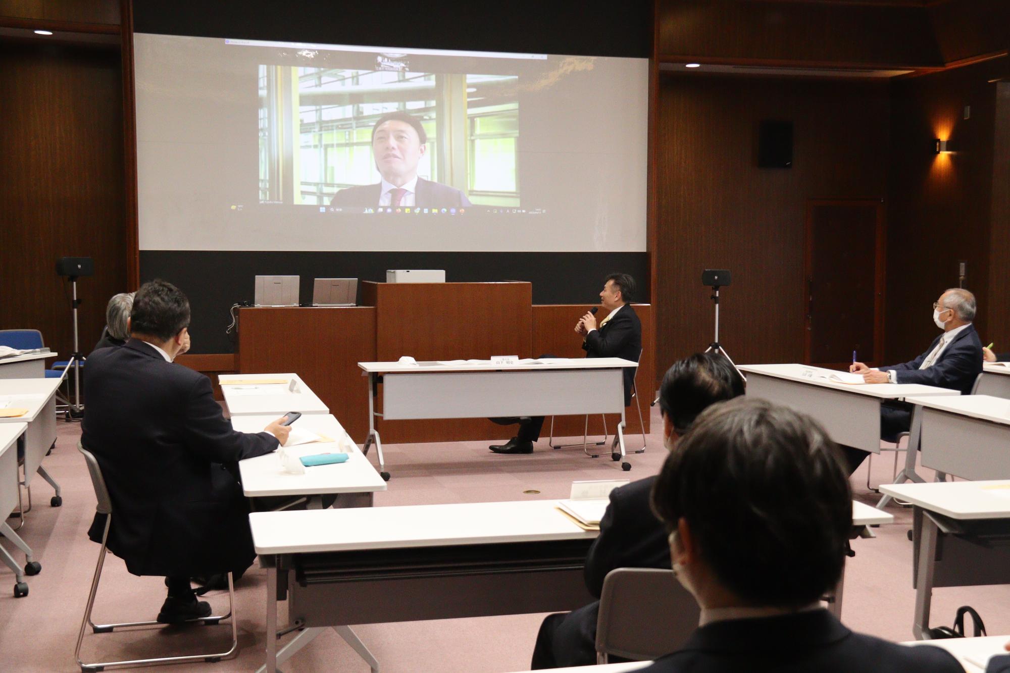 松尾豊教授との意見交換会