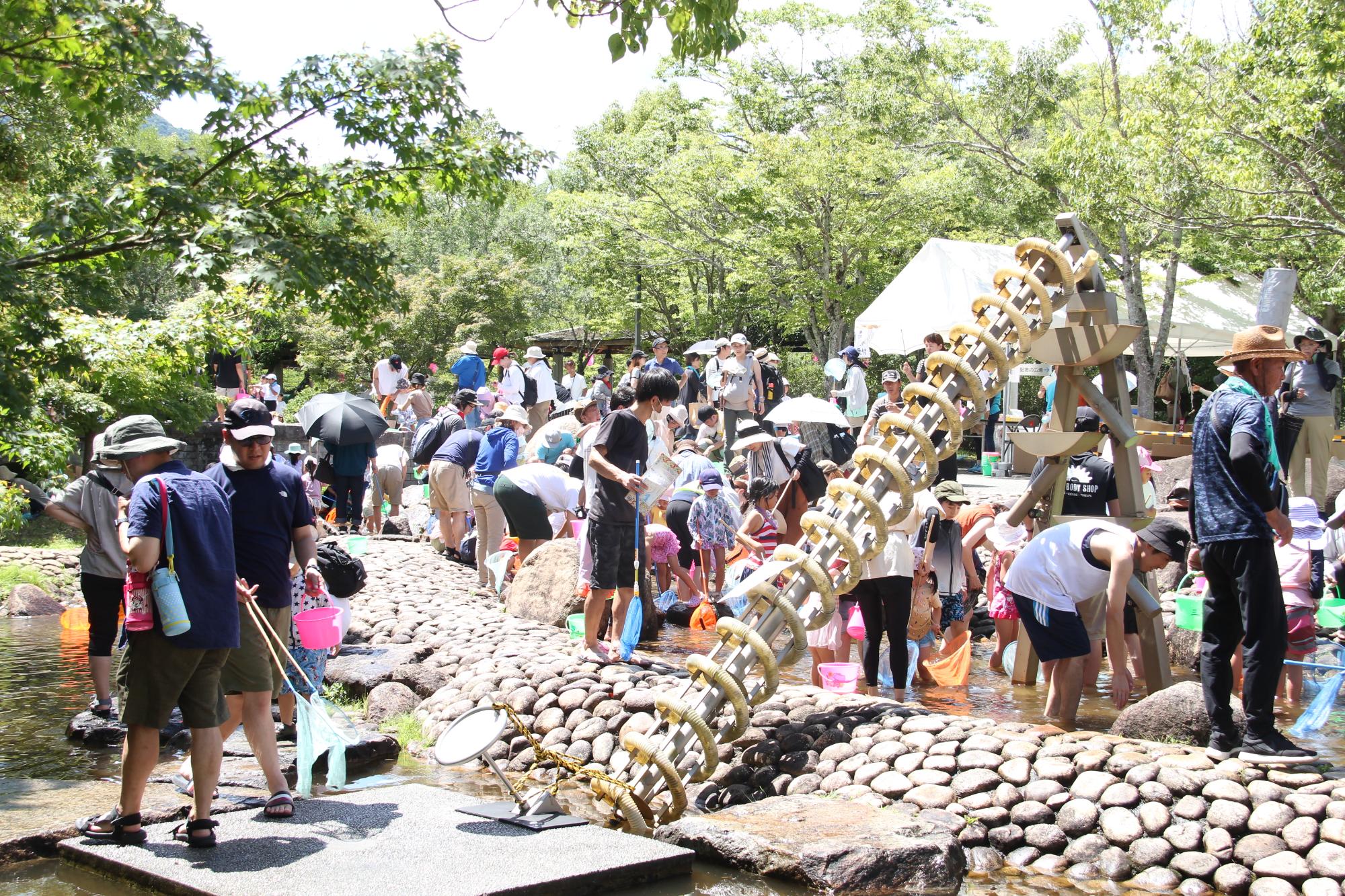 水辺の納涼祭