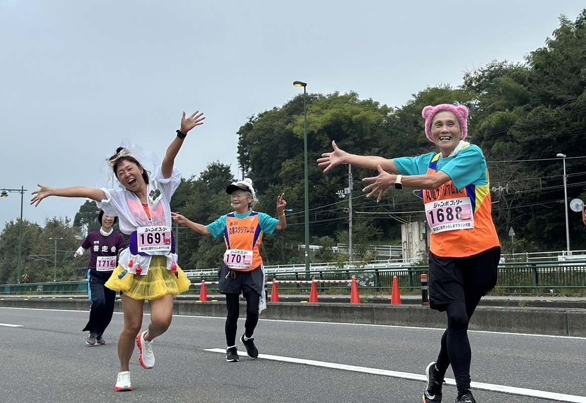乙姫さまの格好をした参加者を発見！