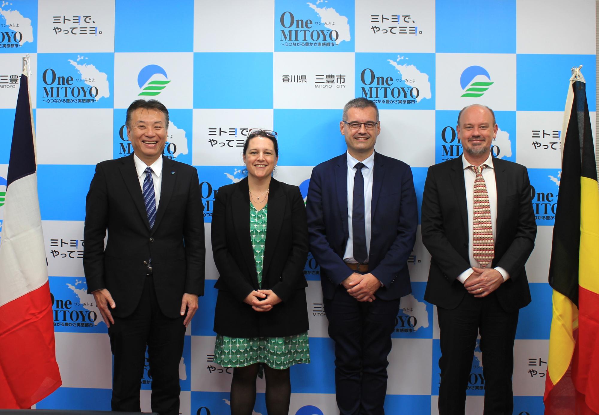 自治体国際化協会幹部職員が表敬訪問