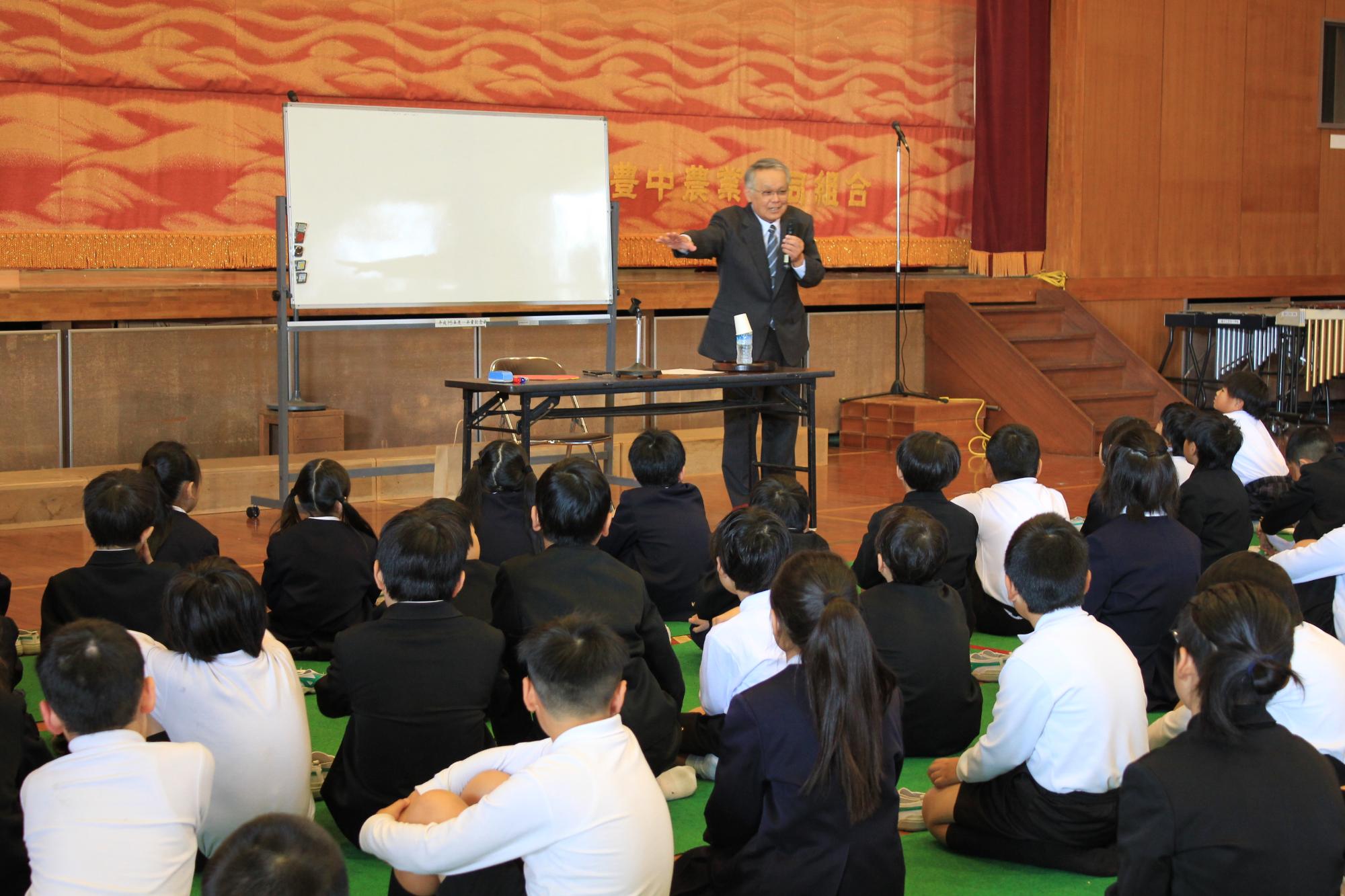 卒業生からの話