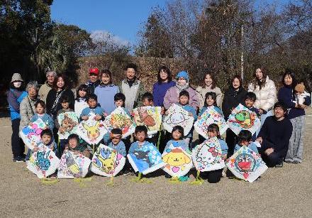 『ごんぼだこ』天高く舞い上がれ（松崎保育所）