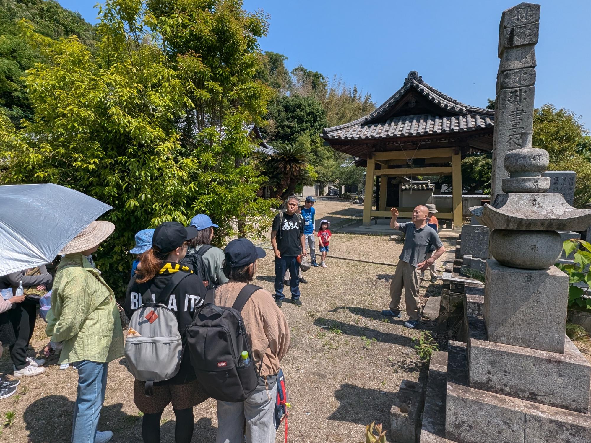 梵音寺住職から粟島とお遍路について