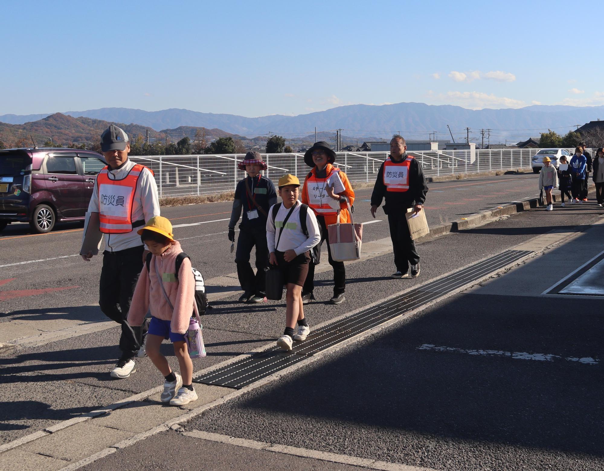 比地大地区ハザードマップ作成まち歩き会