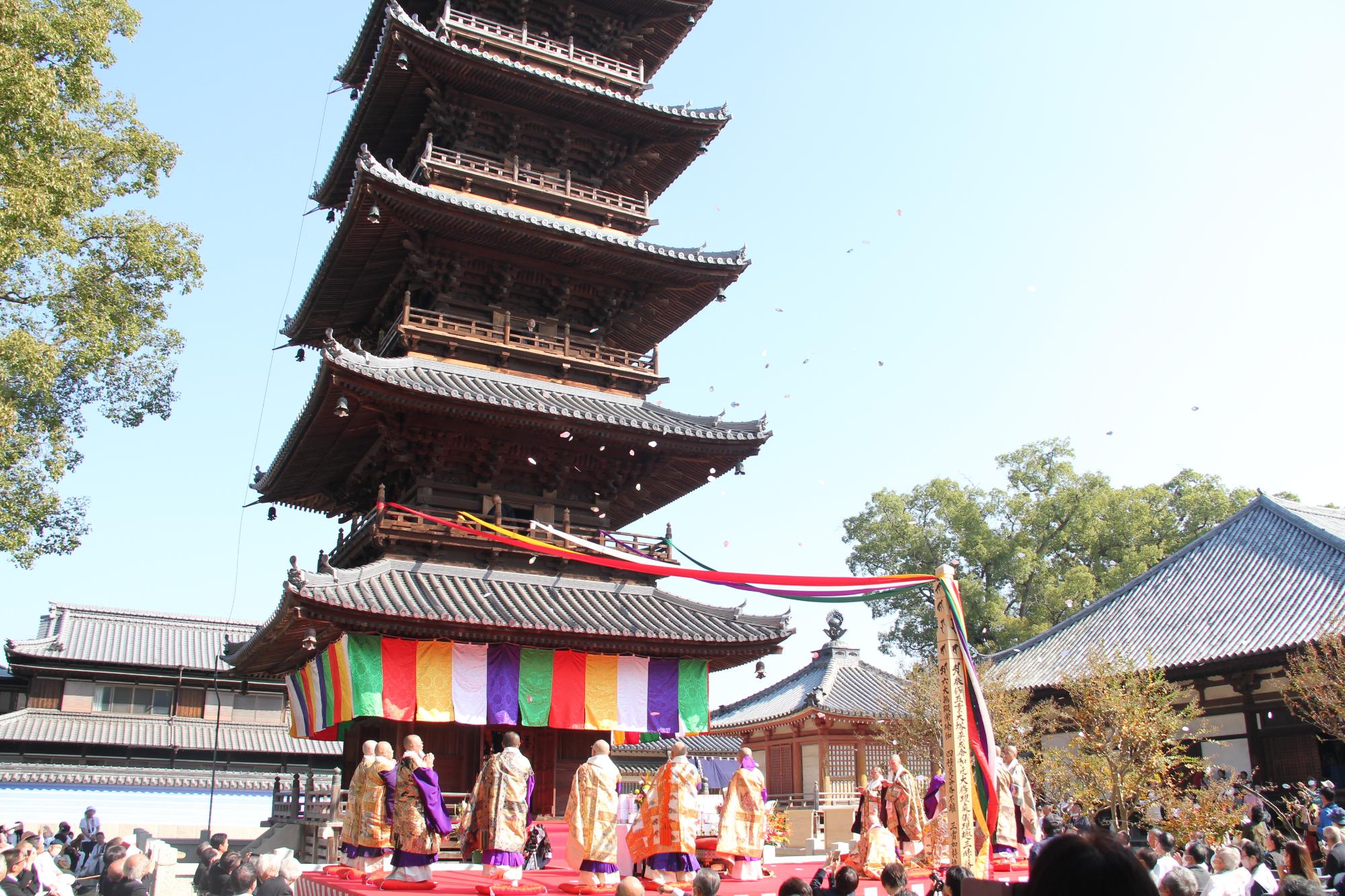本山寺落慶法要