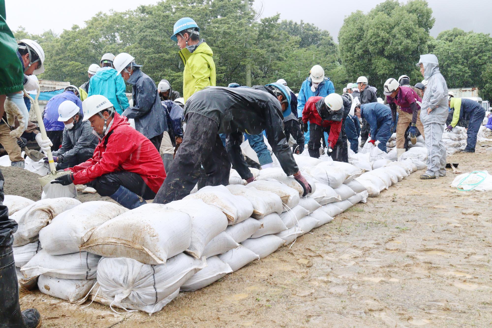 三豊市建設業協会 防災訓練