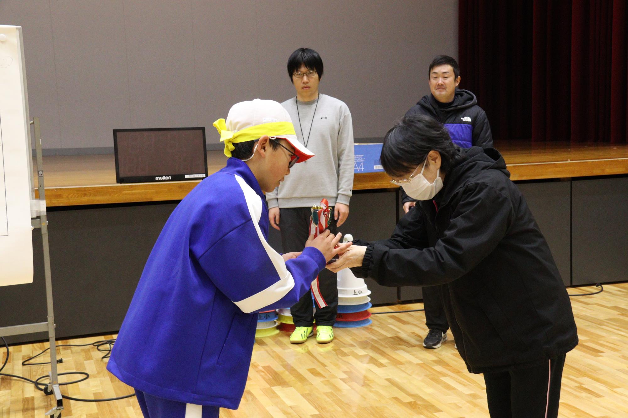 下高瀬小学校優勝