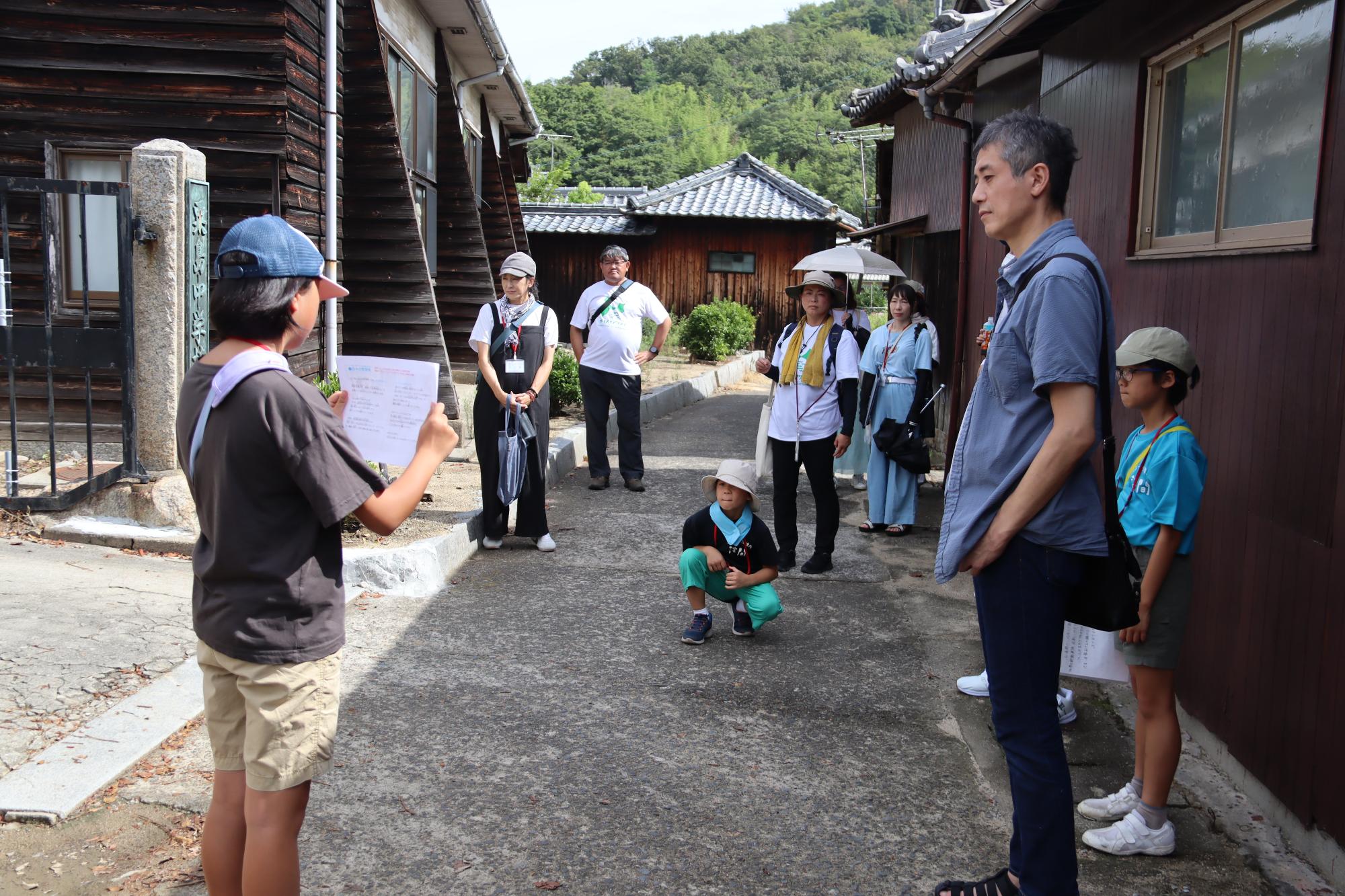 子どもガイド練習