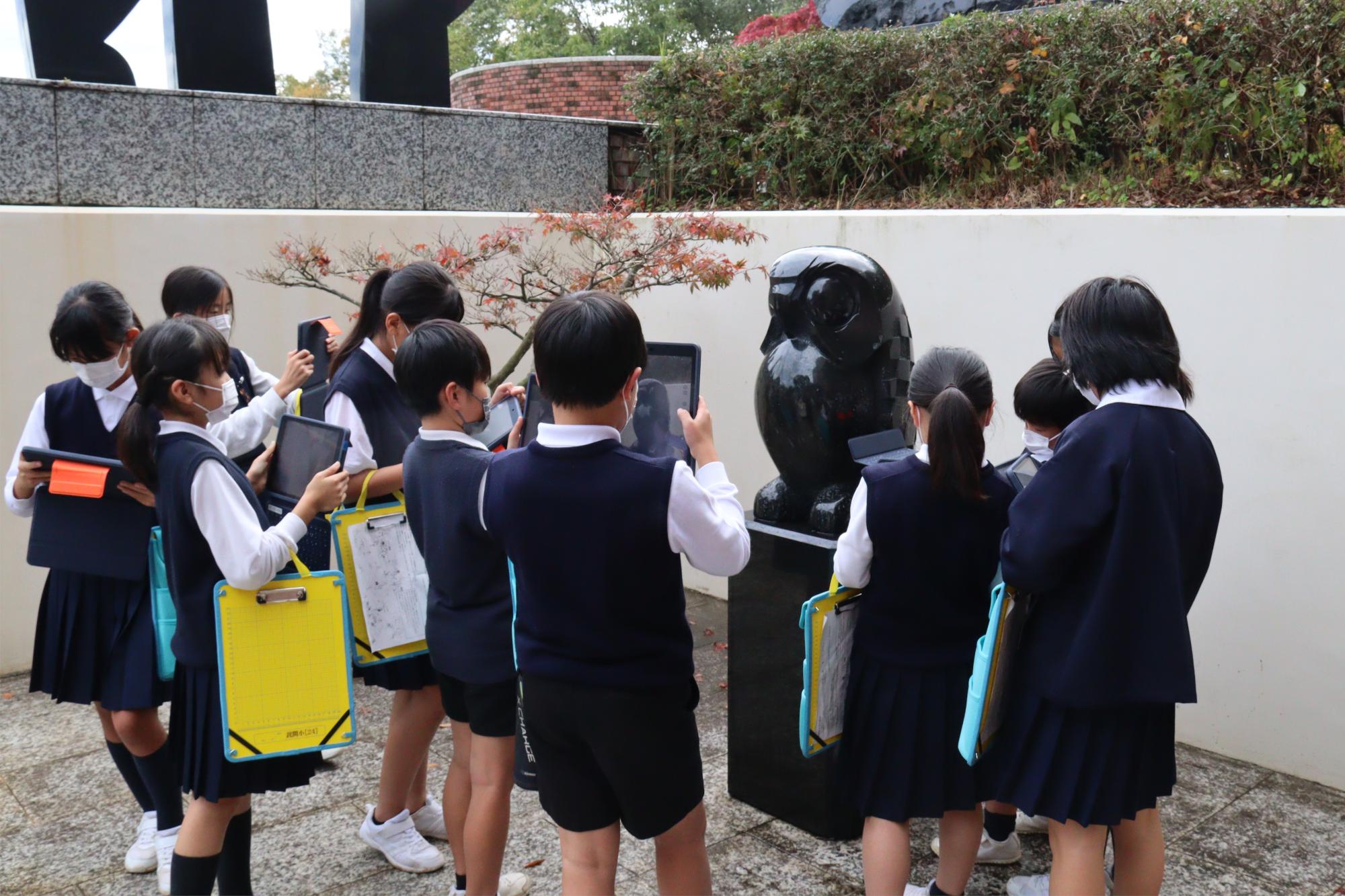 詫間小学校ナガレスタジオ学習
