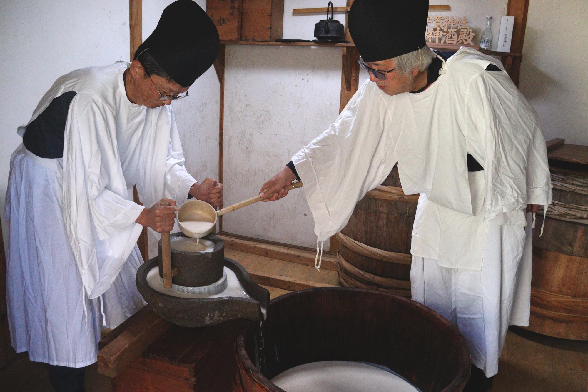 四国で唯一の「どぶろく」づくり