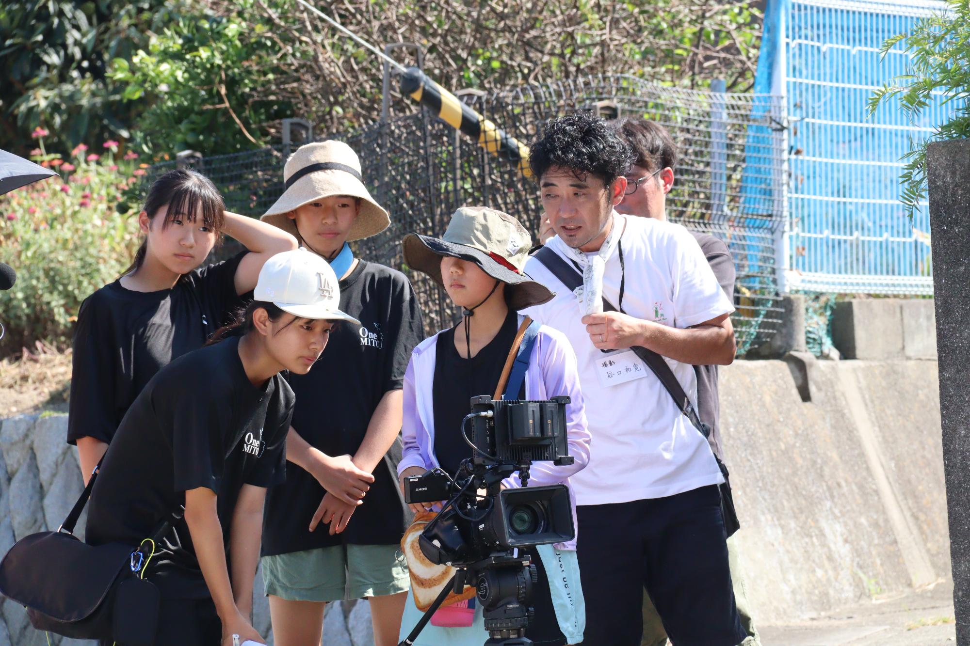映画制作スクール撮影本番
