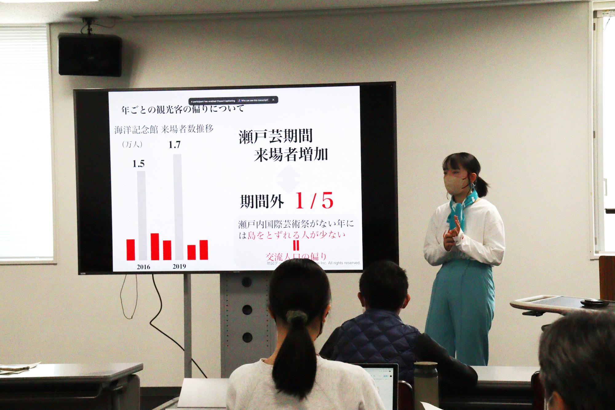 一人ずつ発表