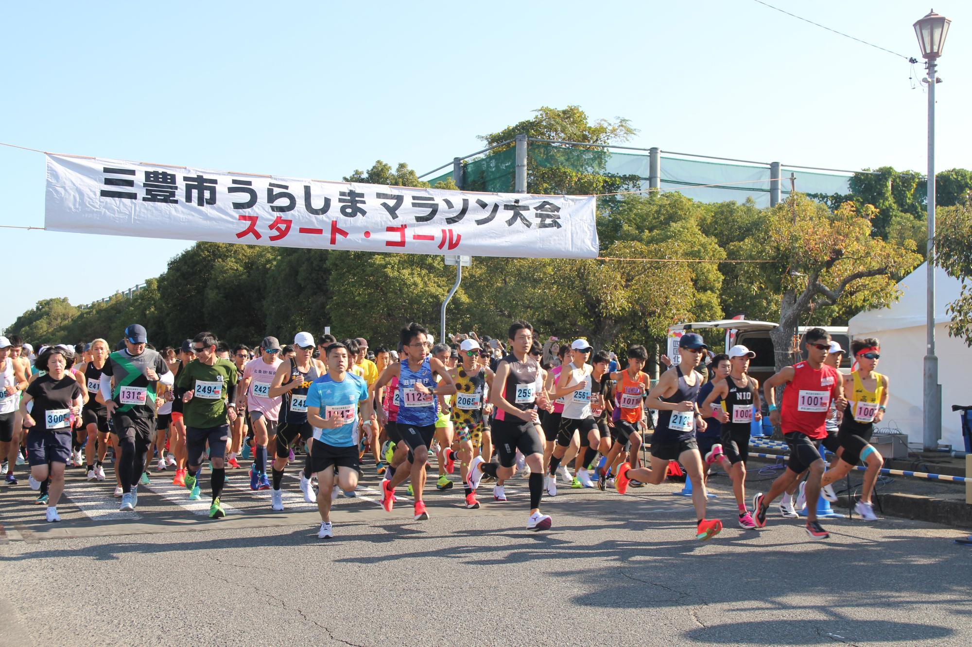 爽やかな秋風のなかを疾走！