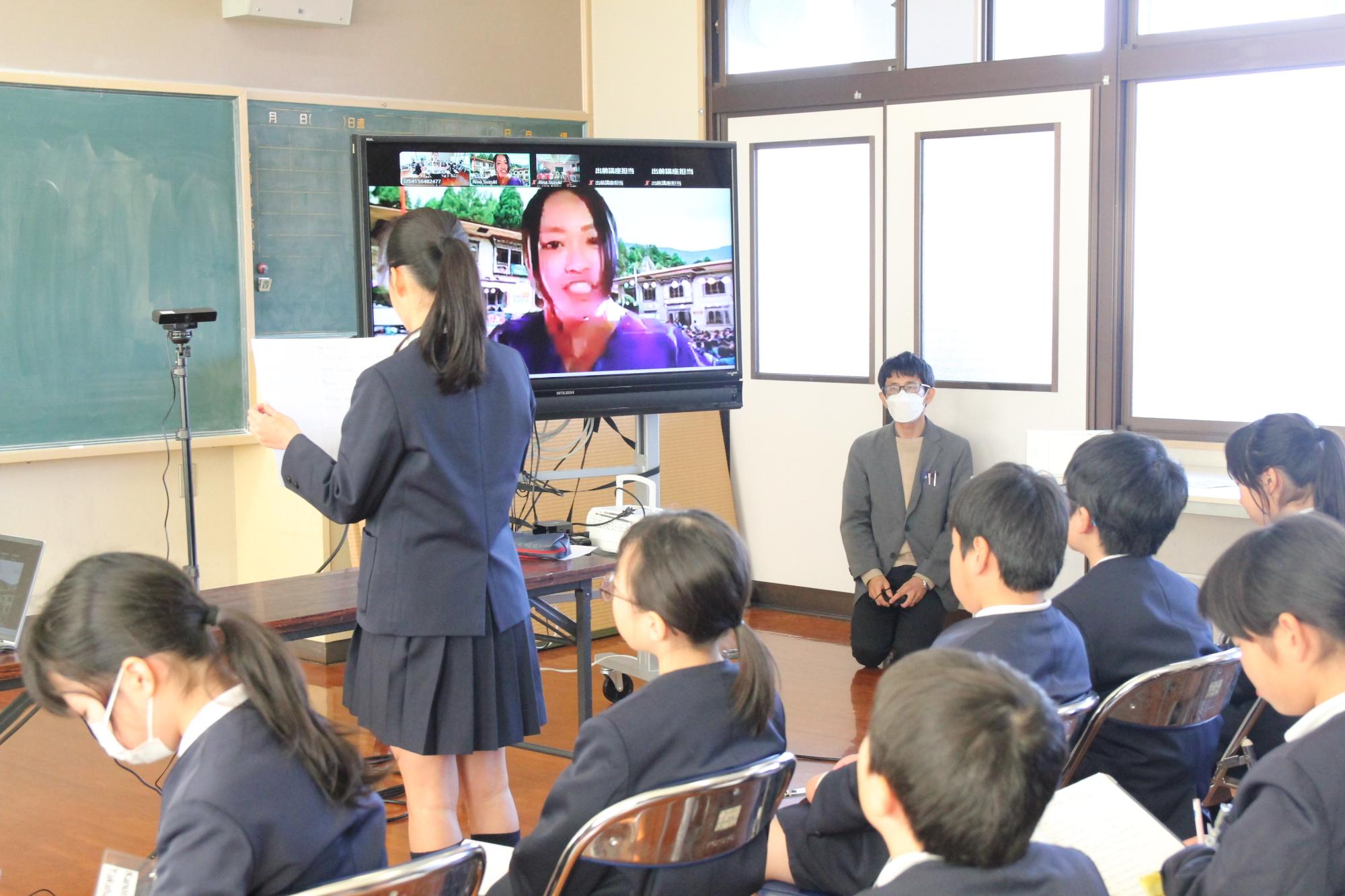 JICA職員の鈴木さんへも質問