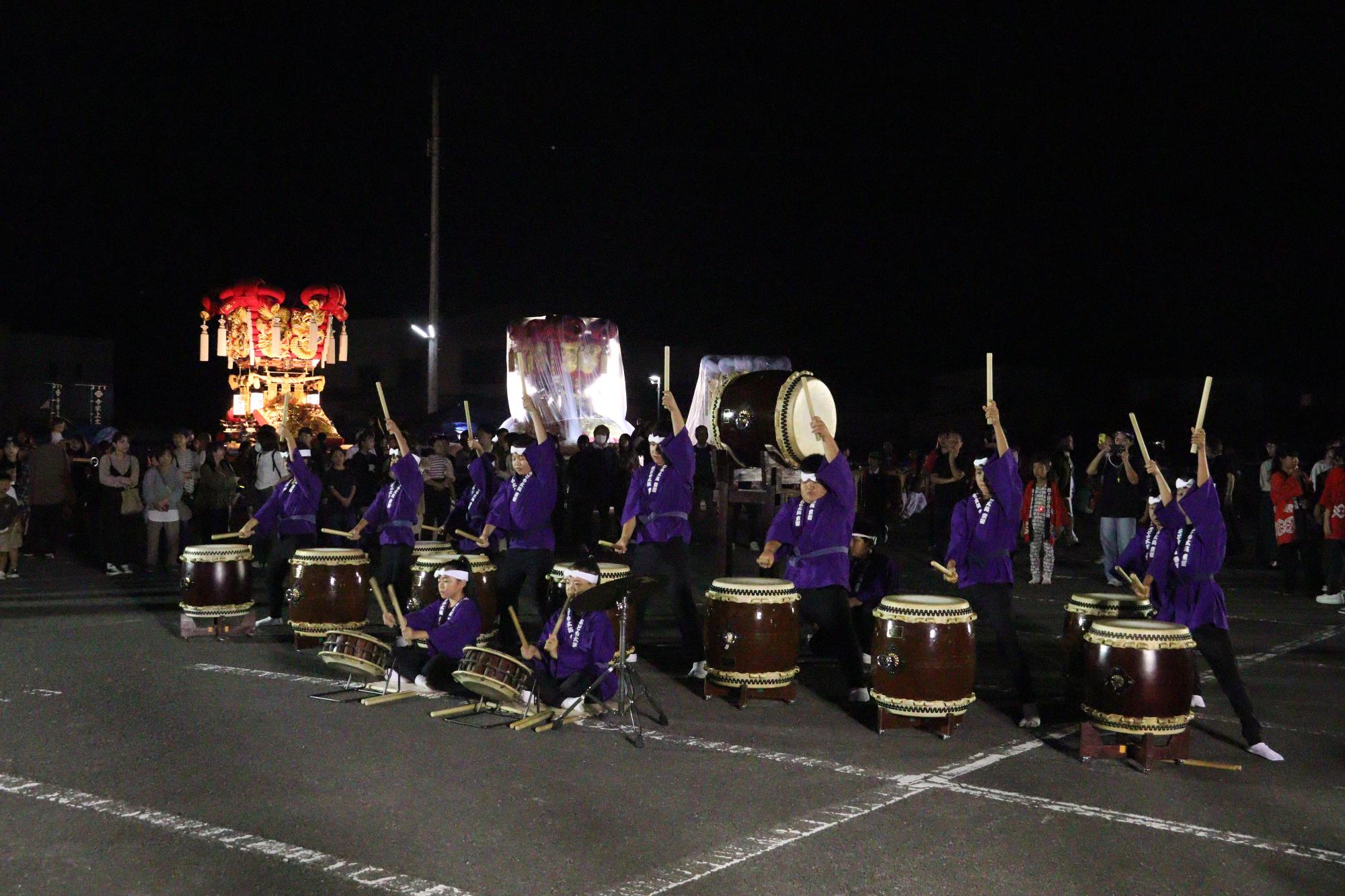 第26回本山太鼓まつりの子ども太鼓