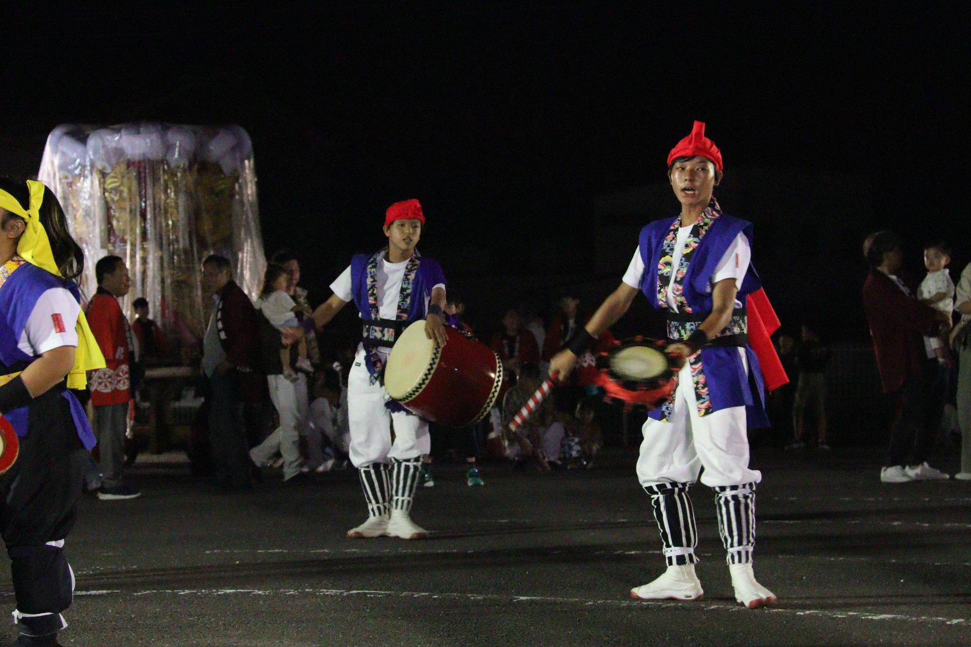 第26回本山太鼓まつりのエイサー