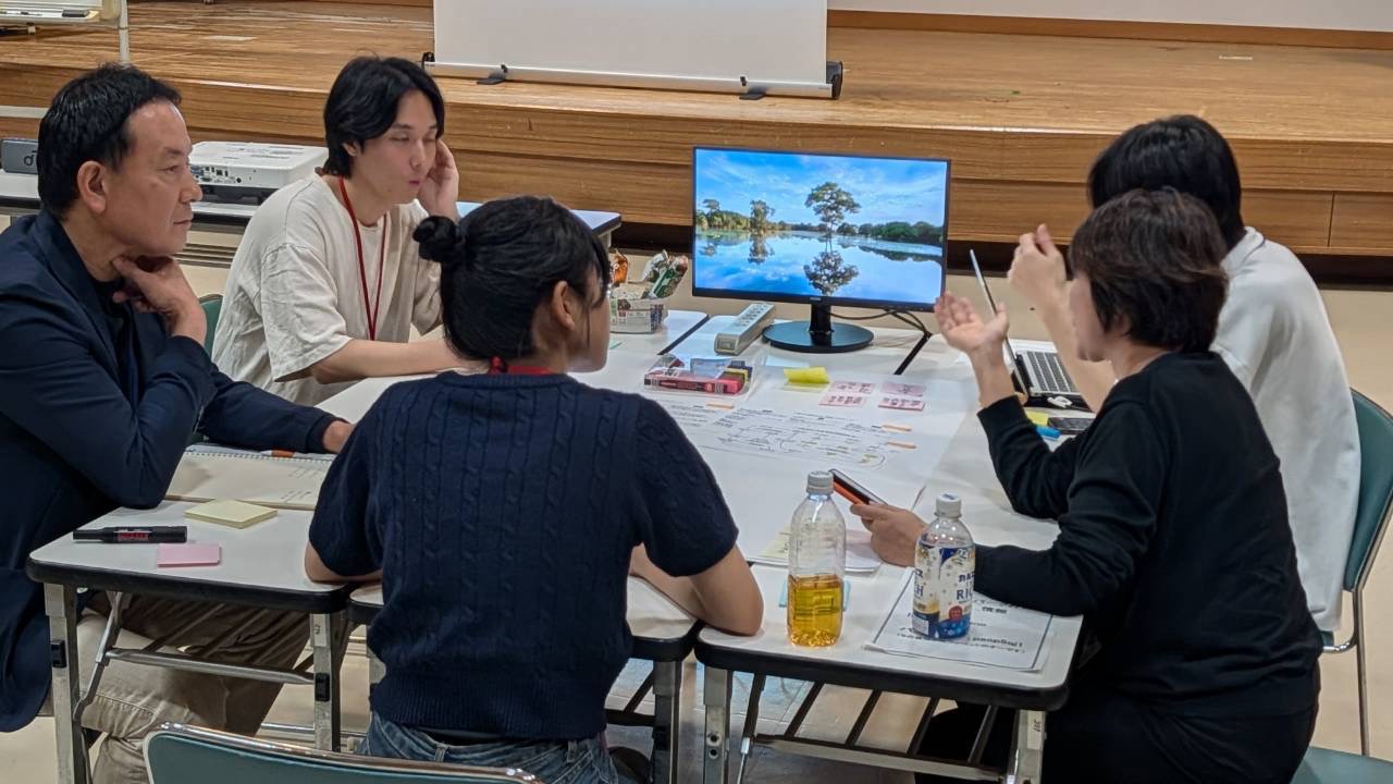 事業プランを練り上げました